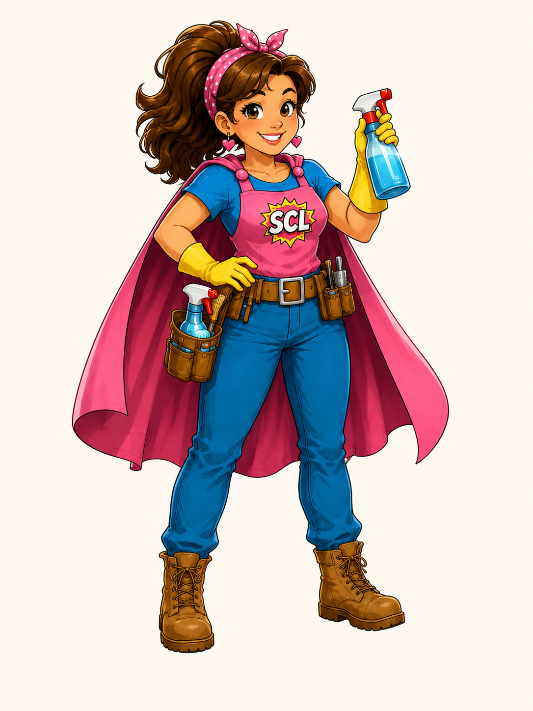 Super Cleaning Lady